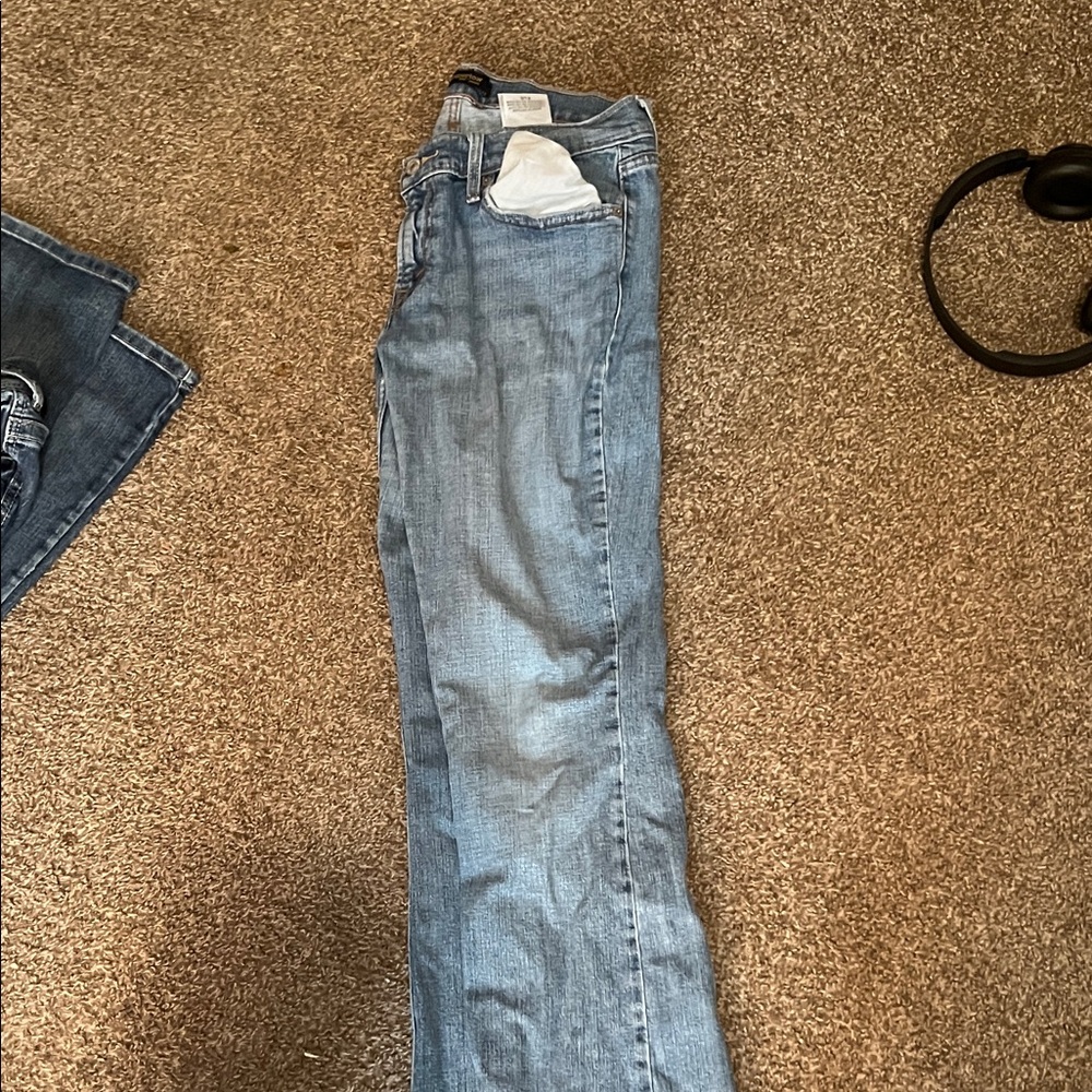 Levi's Light Blue Straight Leg Jeans never worn